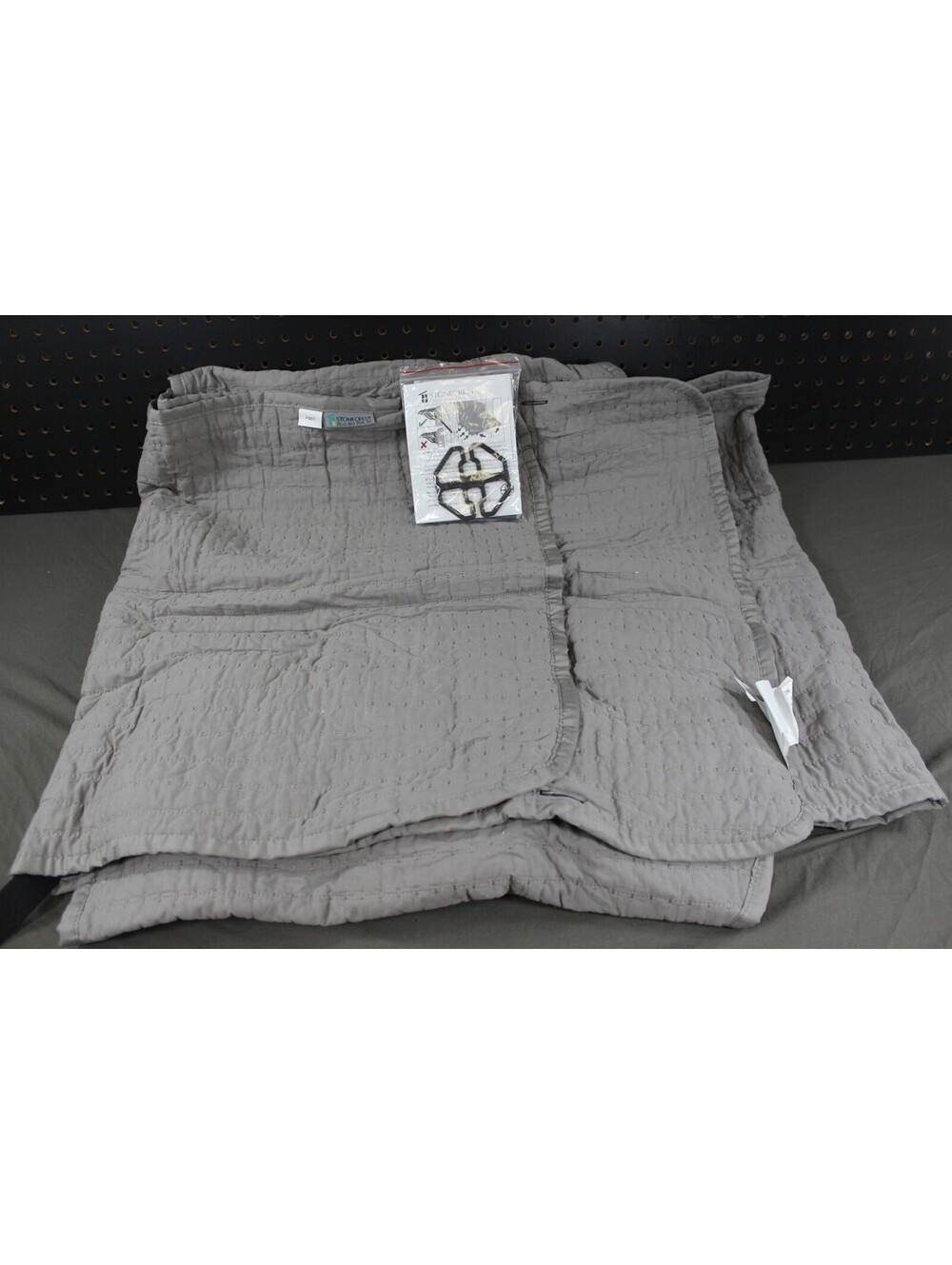 Stonecrest Gray Premium Recliner Chair Cover